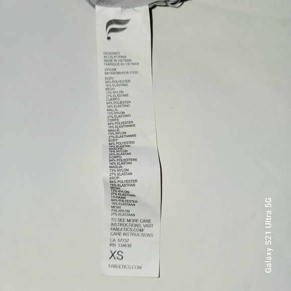 Fabletics Women's All Day Every Day Low Impact Sports Bra Gray Size XS - Picture 3 of 12